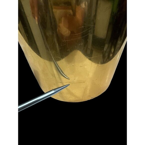 Aluminum Gold Pitcher & 6 Colorful Cups,Vintage,Vibrant,Pride, Retro MCM - Picture 5 of 16